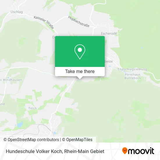 Hundeschule Volker Koch map