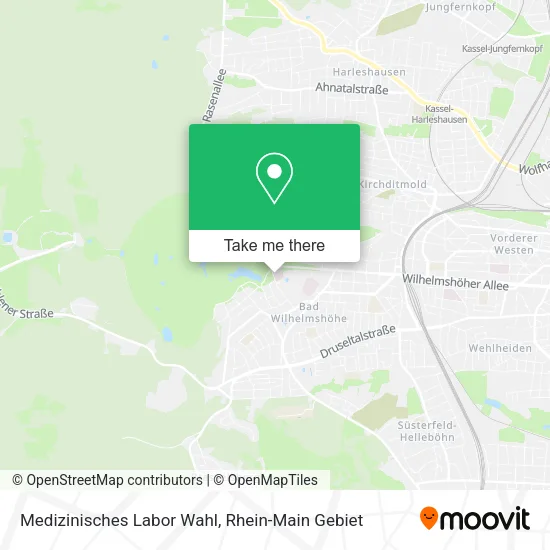 Карта Medizinisches Labor Wahl