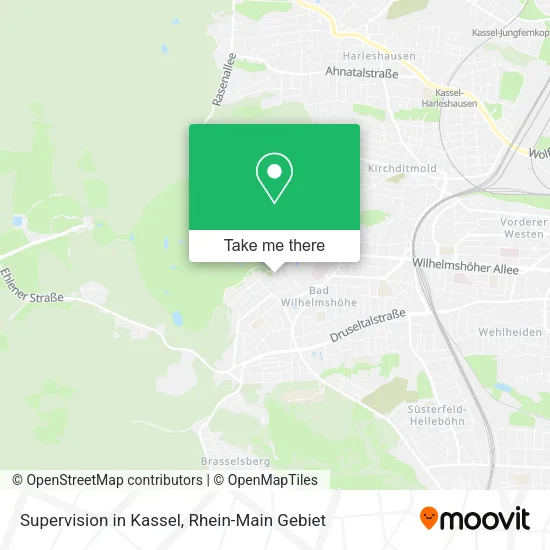 Карта Supervision in Kassel