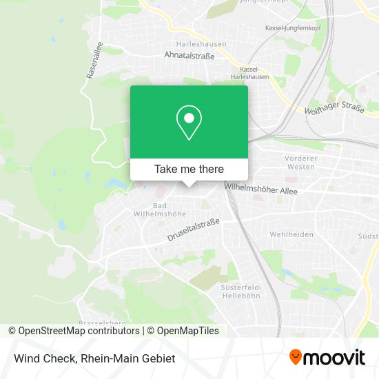 Карта Wind Check