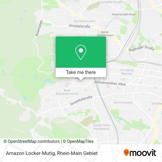 Карта Amazon Locker-Mutig