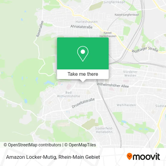 Карта Amazon Locker-Mutig