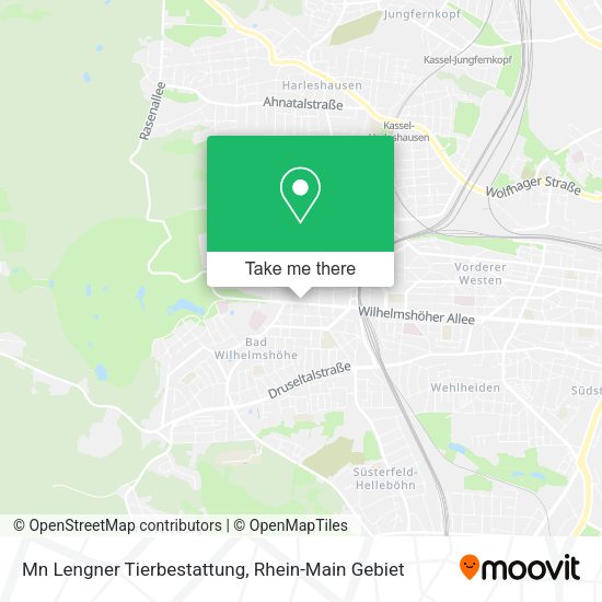 Карта Mn Lengner Tierbestattung