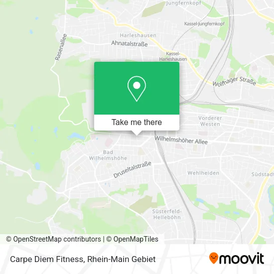 Карта Carpe Diem Fitness