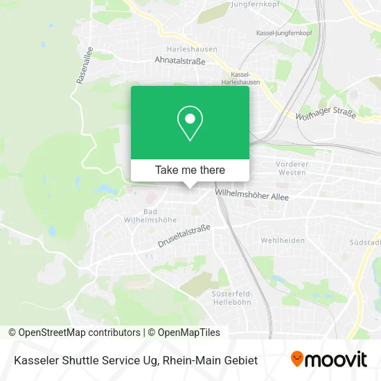 Карта Kasseler Shuttle Service Ug