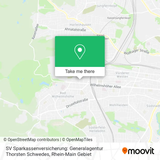 Карта SV Sparkassenversicherung: Generalagentur Thorsten Schwedes