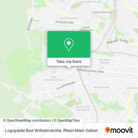 Карта Logopädie Bad Wilhelmshöhe