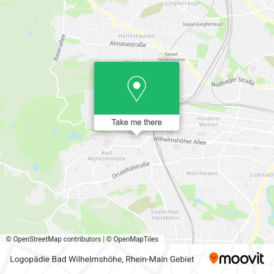 Карта Logopädie Bad Wilhelmshöhe