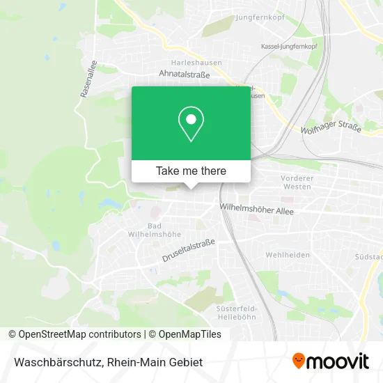 Карта Waschbärschutz