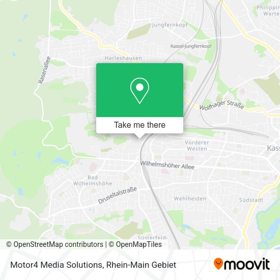 Карта Motor4 Media Solutions