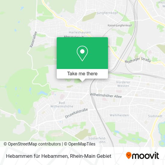 Карта Hebammen für Hebammen