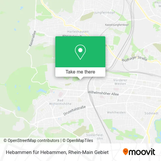 Карта Hebammen für Hebammen