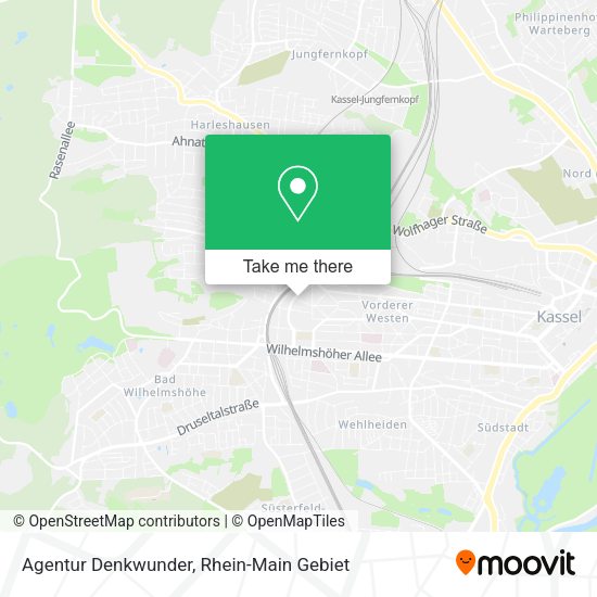 Карта Agentur Denkwunder