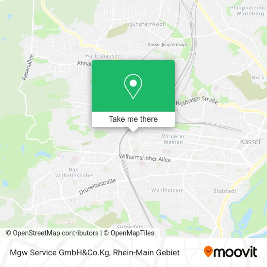 Mgw Service GmbH&Co.Kg map