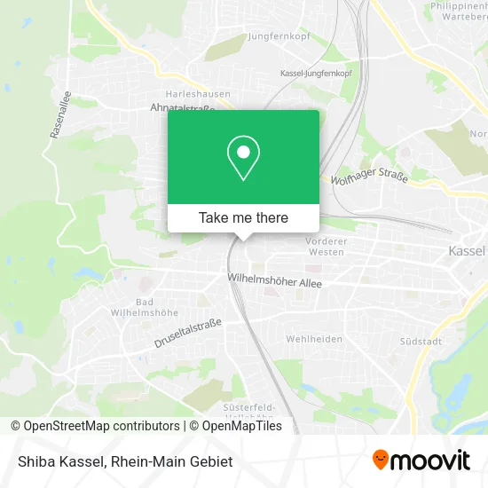 Карта Shiba Kassel