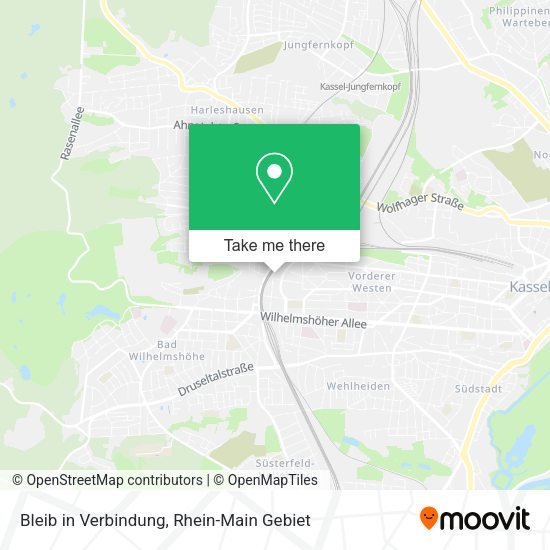 Карта Bleib in Verbindung