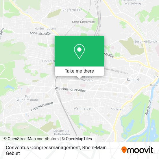 Карта Conventus Congressmanagement