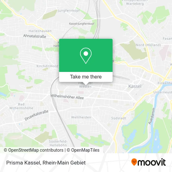 Карта Prisma Kassel