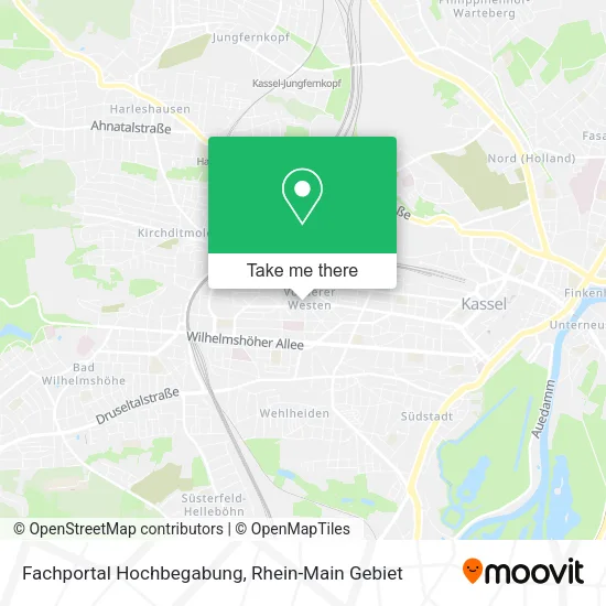 Карта Fachportal Hochbegabung