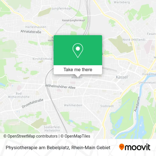 Карта Physiotherapie am Bebelplatz