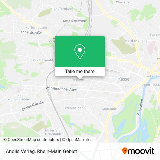 Карта Anolis Verlag