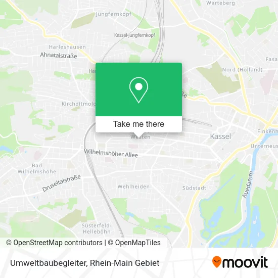 Карта Umweltbaubegleiter
