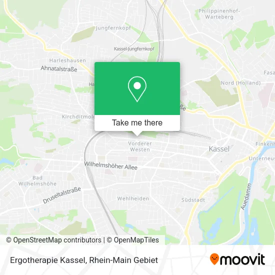 Карта Ergotherapie Kassel