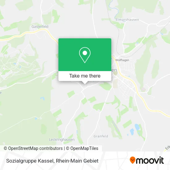 Sozialgruppe Kassel map