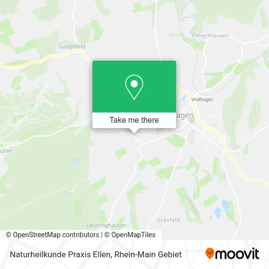 Карта Naturheilkunde Praxis Ellen