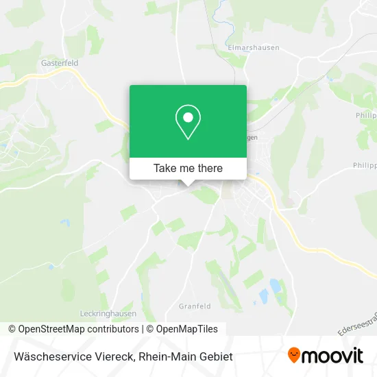 Карта Wäscheservice Viereck