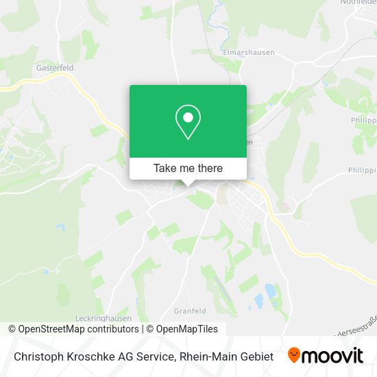 Карта Christoph Kroschke AG Service