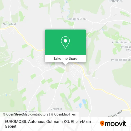 EUROMOBIL Autohaus Ostmann KG map