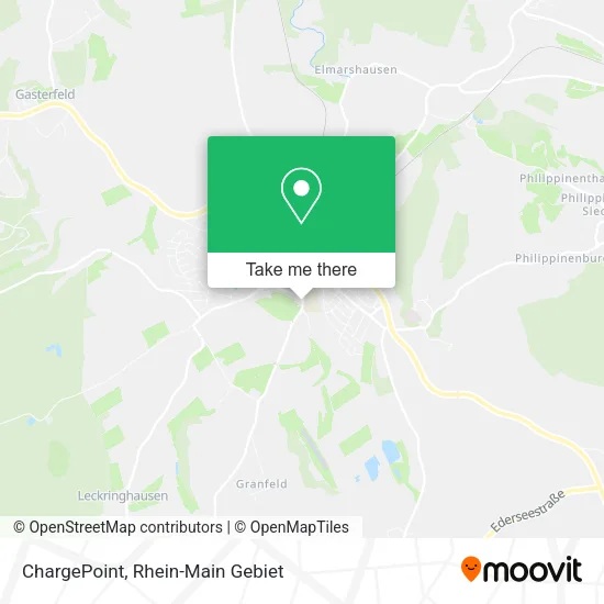 Карта ChargePoint
