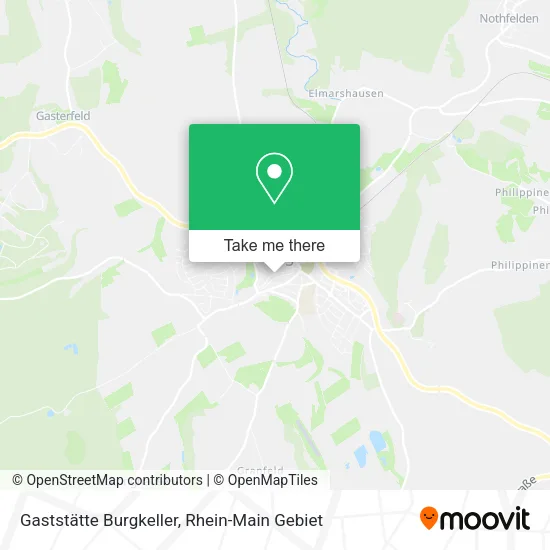 Карта Gaststätte Burgkeller