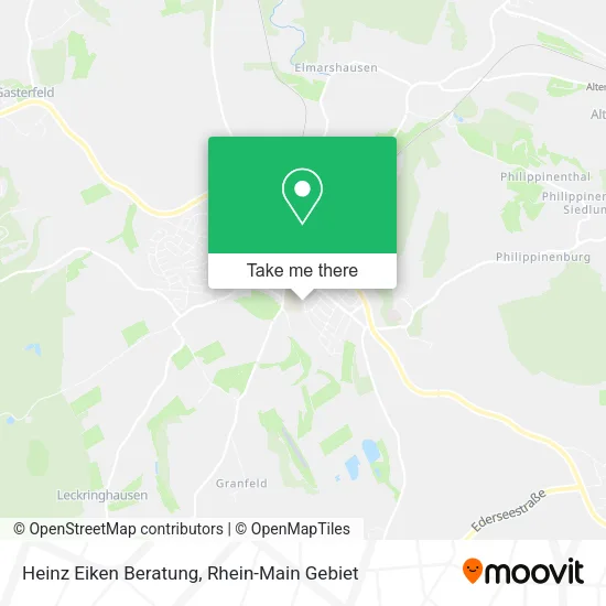 Карта Heinz Eiken Beratung