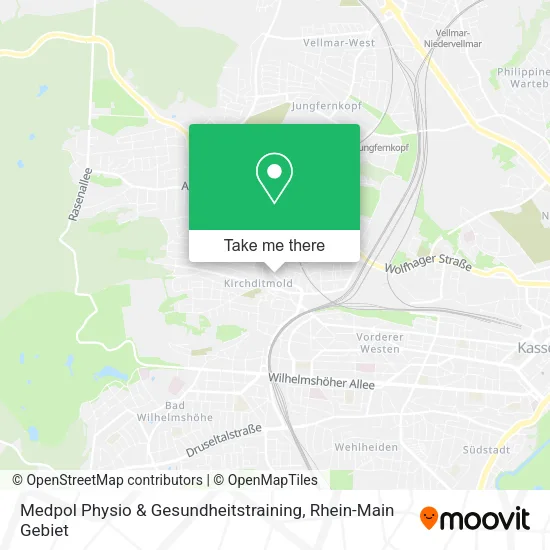 Карта Medpol Physio & Gesundheitstraining