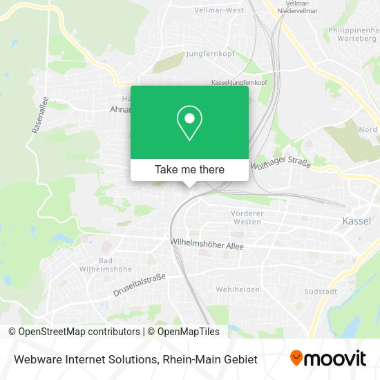 Карта Webware Internet Solutions