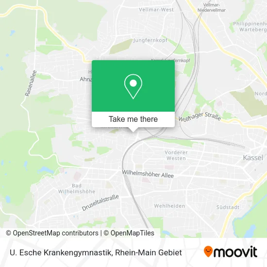 Карта U. Esche Krankengymnastik