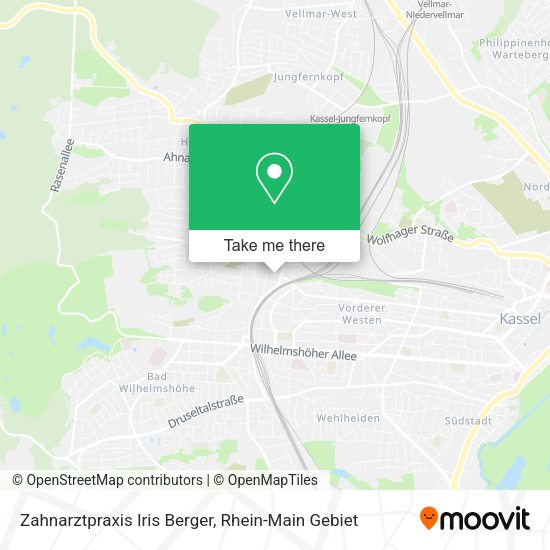Карта Zahnarztpraxis Iris Berger