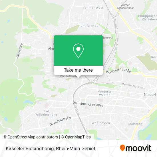 Карта Kasseler Biolandhonig