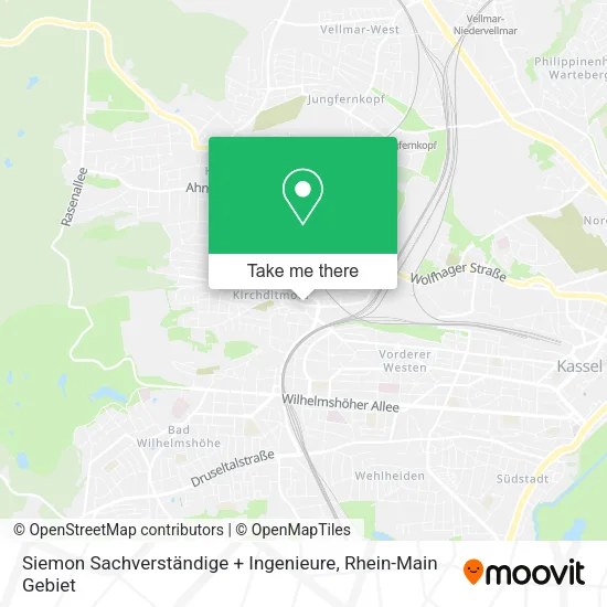 Карта Siemon Sachverständige + Ingenieure