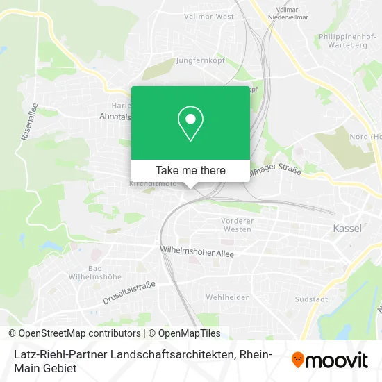 Карта Latz-Riehl-Partner Landschaftsarchitekten