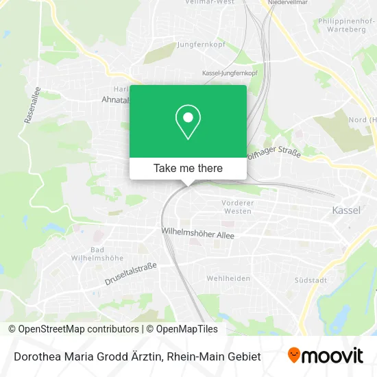 Карта Dorothea Maria Grodd Ärztin