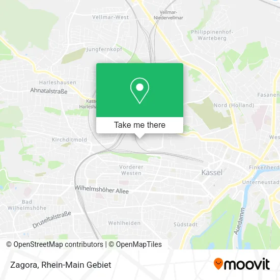 Карта Zagora