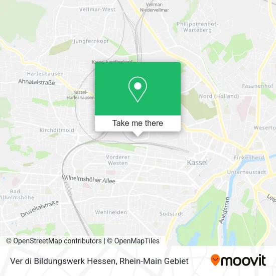 Карта Ver di Bildungswerk Hessen