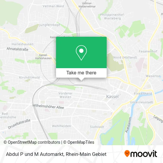 Карта Abdul P und M Automarkt