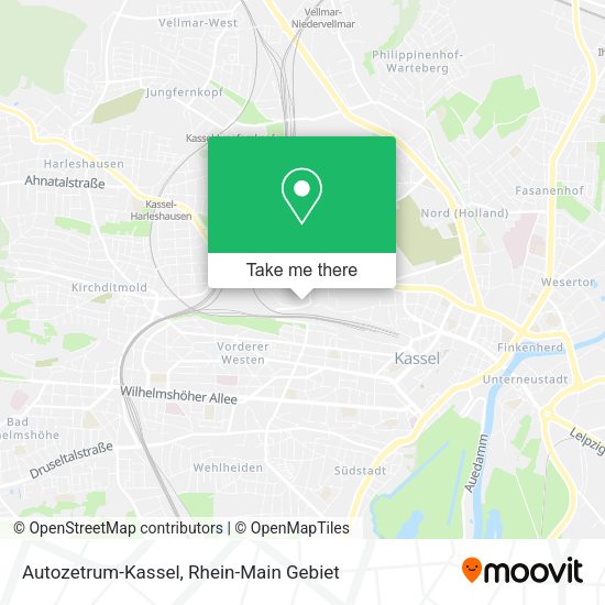 Карта Autozetrum-Kassel