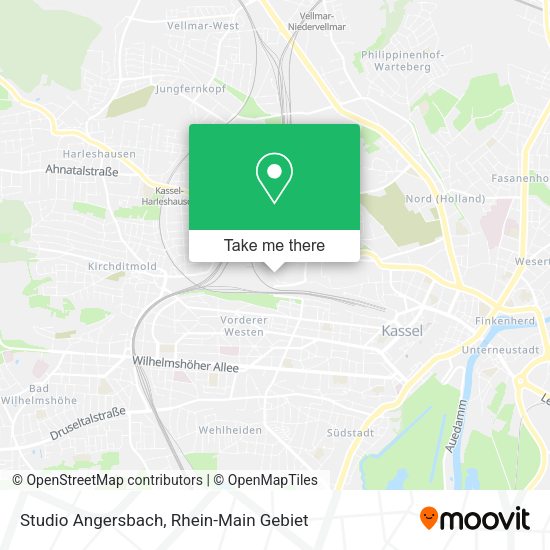 Карта Studio Angersbach