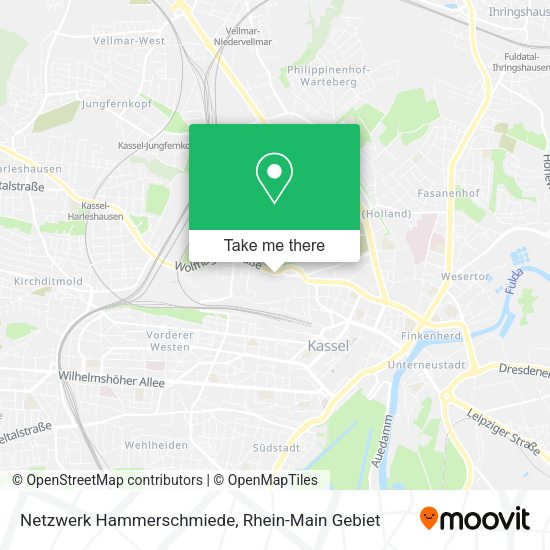 Карта Netzwerk Hammerschmiede