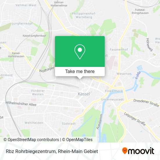 Карта Rbz Rohrbiegezentrum